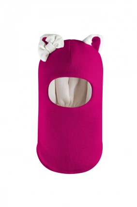 Зимова шапочка-шолом Corona.hm "Кицюня" ягідний