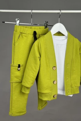 Костюм 'Лондон - Олива'' для хлопчика