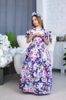 Сукня для дівчинки Corona.hm “Шарм”, лілія