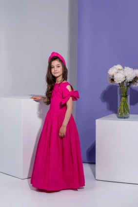 Сукня для дівчинки Corona.hm “Шарм”, малина