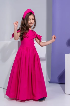 Сукня для дівчинки Corona.hm “Шарм”, малина