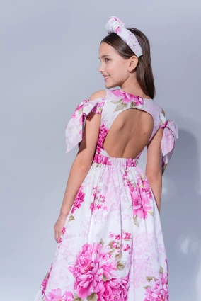 Сукня для дівчинки Corona.hm “Шарм”, півонія бордова