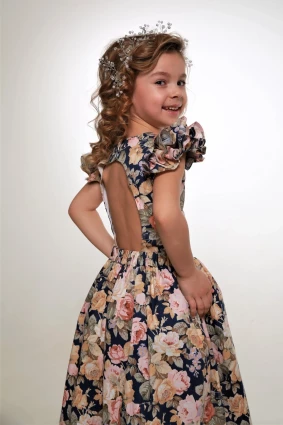 Сукня для дівчинки Corona.hm “Розкіш”, троянда вінтаж