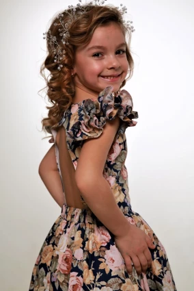 Сукня для дівчинки Corona.hm “Розкіш”, троянда вінтаж