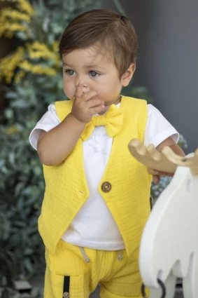 Костюм для хлопчика 'Бостон ' Жовтий