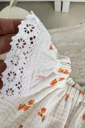 Комплект з мусліну *Оранж*