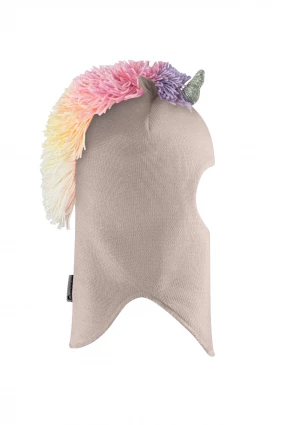 Зимова шапочка-шолом Corona.hm "Єдиноріжка" лате