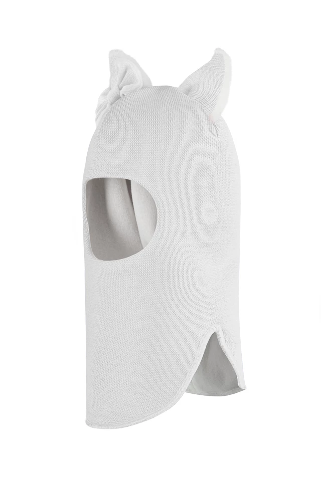 Зимова шапочка-шолом Corona.hm "Лисичка" молоко