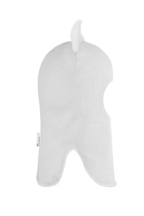 Зимова шапочка-шолом Corona.hm "Лисичка" молоко