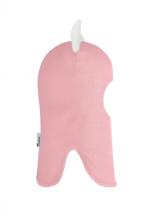 Зимова шапочка-шолом Corona.hm "Лисичка" рожевий