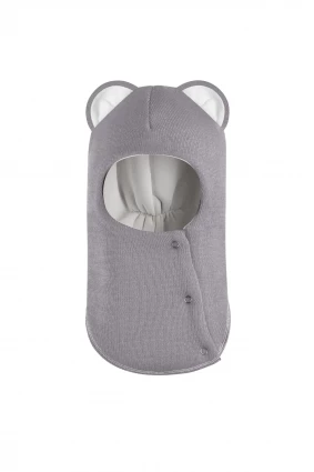 Зимова шапочка-шолом Corona.hm “Лев” із кнопками  димка