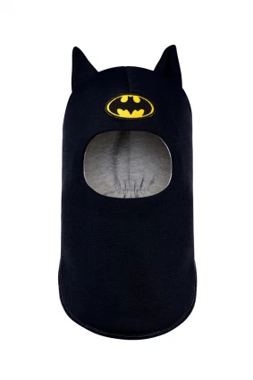 Зимова шапочка-шолом Corona.hm "Бетмен" синій оксамит