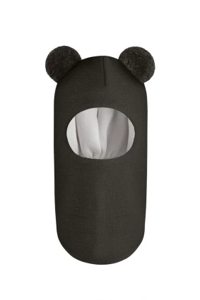 Зимова шапочка-шолом Corona.hm "Пандочка" графіт