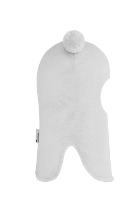 Зимова шапочка-шолом Corona.hm "Пандочка" молоко