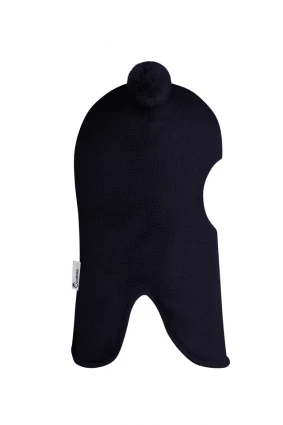 Зимова шапочка-шолом Corona.hm "Пандочка" синій