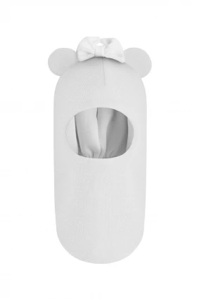 Зимова шапочка-шолом Corona.hm "Міс Мінні" молоко