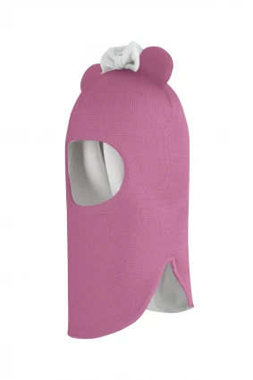 Зимова шапочка-шолом Corona.hm "Міс Мінні" пильно-рожевий