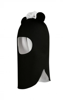 Зимова шапочка-шолом Corona.hm "Міс Мінні" чорний