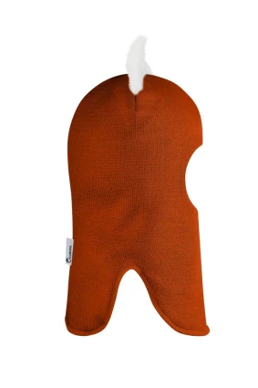 Зимова шапочка-шолом Corona.hm "Лис"  помаранчевий