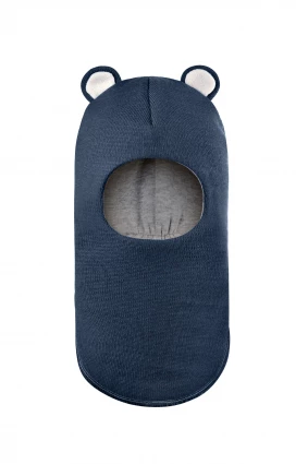 Зимова шапочка-шолом Corona.hm "Міс Ведмедиця" джинс