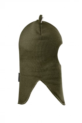 Зимова шапочка-шолом Corona.hm "Міс Ведмедиця" хакі