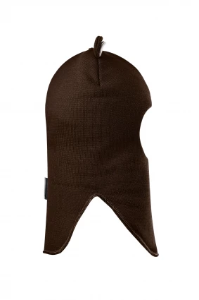 Зимова шапочка-шолом Corona.hm "Міс Ведмедиця" шоколад