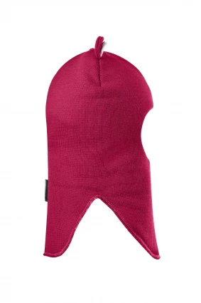 Зимова шапочка-шолом Corona.hm "Міс Ведмедиця" ягідний