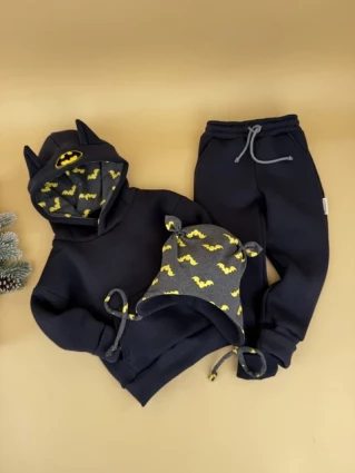 Костюм Corona.hm *Бетмен* чорний з шапочкою