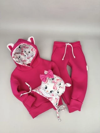 Костюм Corona.hm *Кицюня* малина з шапочкою (шапочка на вибір)