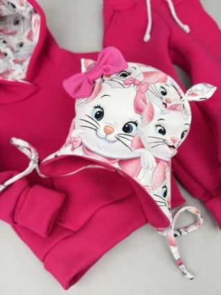 Костюм Corona.hm *Кицюня* малина з шапочкою (шапочка на вибір)