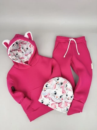 Костюм Corona.hm *Кицюня* малина з шапочкою (шапочка на вибір)