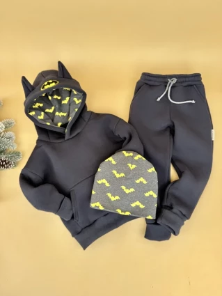 Костюм Corona.hm *Бетмен* графіт з шапочкою