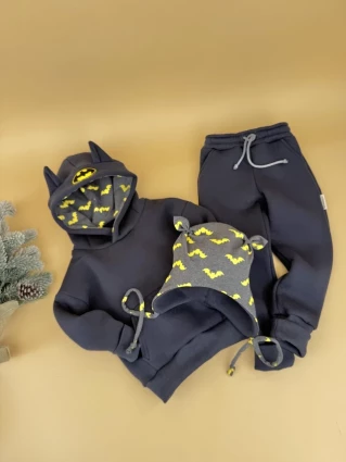 Костюм Corona.hm *Бетмен* графіт з шапочкою