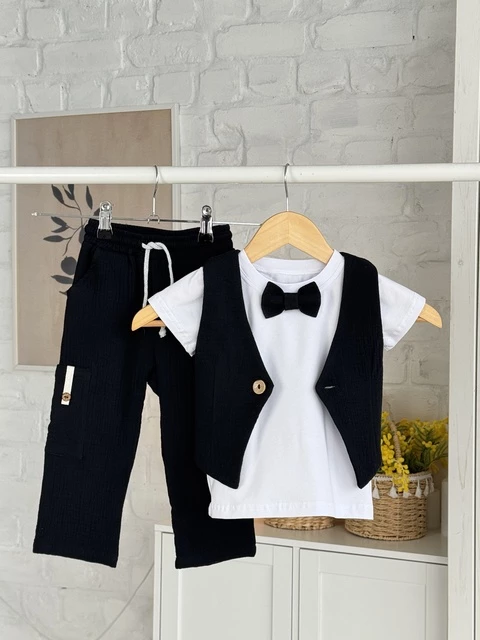 Костюм для хлопчика 'Бостон' Чорний