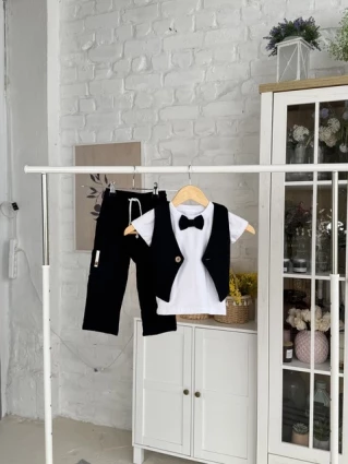 Костюм для хлопчика 'Бостон' Чорний